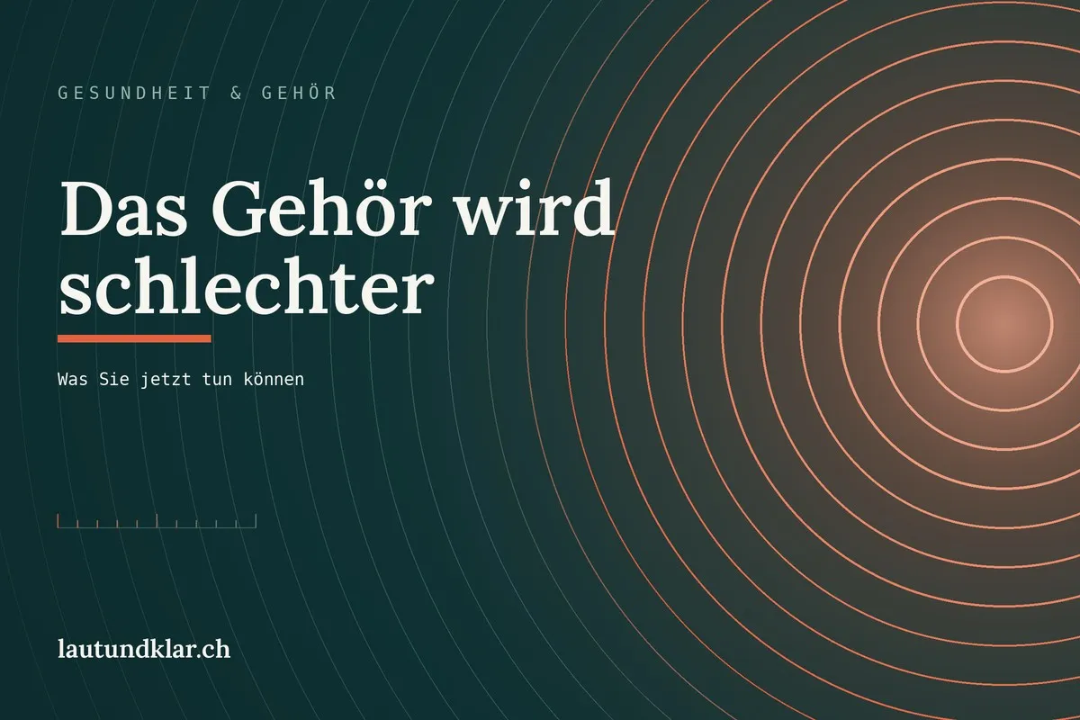 Titelbild: Was tun, wenn das Gehör schlechter wird